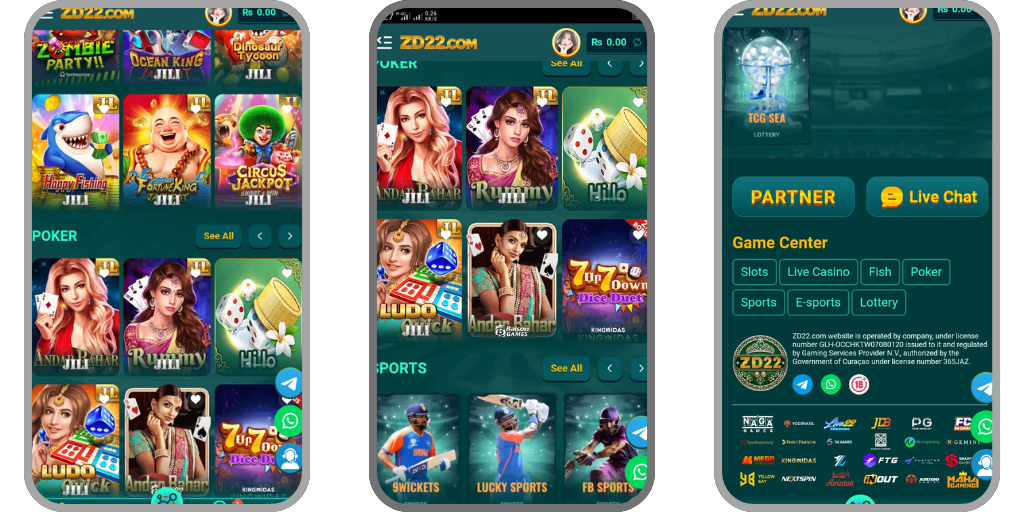 ZD22 Real Money Game
